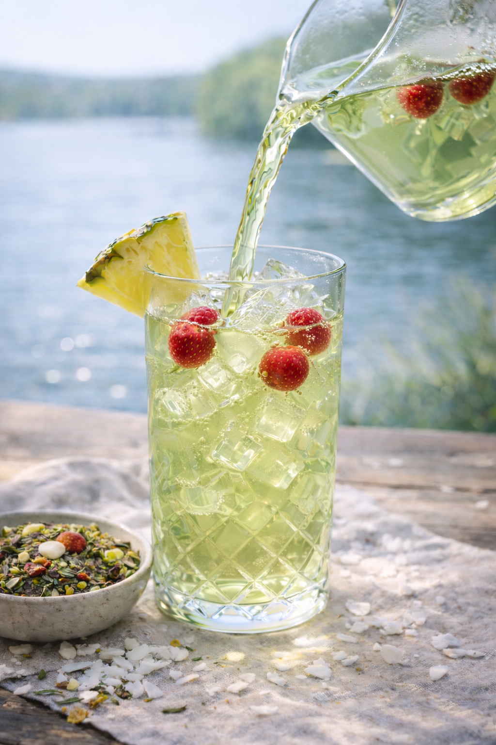 Berry Colada Green