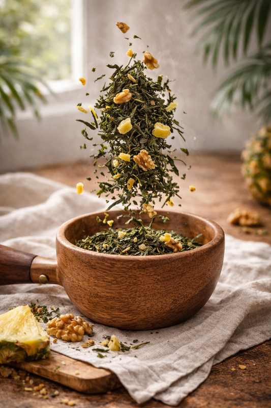 Pineapple Walnut Crème